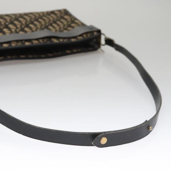 DIOR Trotter Canvas Shoulder Bag Navy - Picture 7 of 12